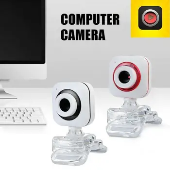 USB-Webcam 480P Full HD Web-Cam Til Bærbar Computer PC-Kamera Med Indbygget Mikrofon Web-Kamera Video-Optagelse af Live-Udsendelse 0