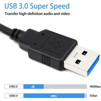 USB3.0 Video Capture-Kort Video Audio Capture-Kort, HDMI 4K Capture Enhed For High Definition Erhvervelse HDMI Video Kamera 4