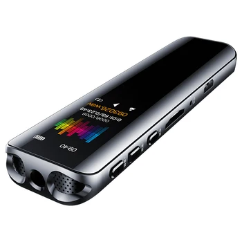 V39 Stemme Aktiveret Bærbar Optager MP3-Afspiller, Telefon Optagelse af Lyd Dual Arc Mikrofon Digital Voice Recorder Diktafon 3