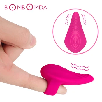 Vagina Røre en Finger Vibrator Til Kvinder Klitoris G-Spot Stimulator Vibrator Sex Legetøj til Par Kvindelige Masturbator Voksne Legetøj 2