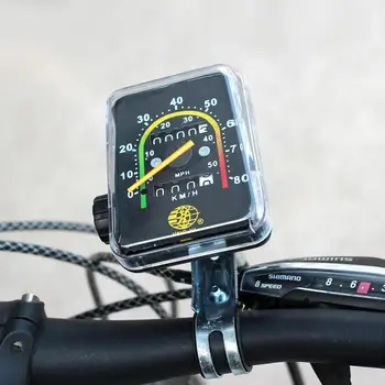 Vandtæt cykelcomputer MTB Cykel Cykling Kilometertæller Stopur Speedometer LED Digital Cykel Hastighed Meter 2