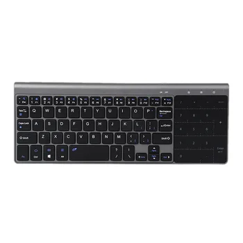 Varmt!For Windows-PC 59 Nøgler -RA16 teclado gamer Trådløse Mini-2,4 G Tastatur Med Numpad Og Touchpad ' en HTPC Tastaturer 1