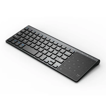 Varmt!For Windows-PC 59 Nøgler -RA16 teclado gamer Trådløse Mini-2,4 G Tastatur Med Numpad Og Touchpad ' en HTPC Tastaturer 3