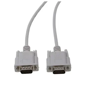 VGA DB15 Mand Til RS232 DB9-Pin han Adapter Kabel - / Video-Grafiske Extension Kabel (Hvid, 1.5 M) 2