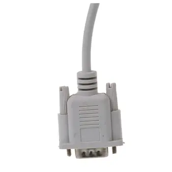 VGA DB15 Mand Til RS232 DB9-Pin han Adapter Kabel - / Video-Grafiske Extension Kabel (Hvid, 1.5 M) 5