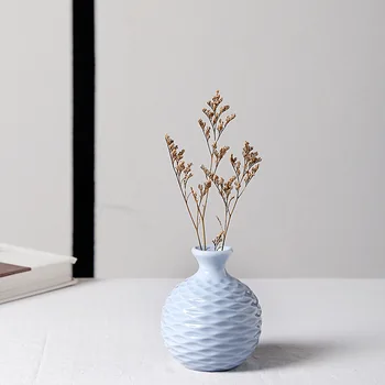 VILEAD 9,5 cm Keramisk Mini Vase Dekoration Hjem Kreative Hydroponiske Blomster Dekoration Stue, Soveværelse Dekoration 3