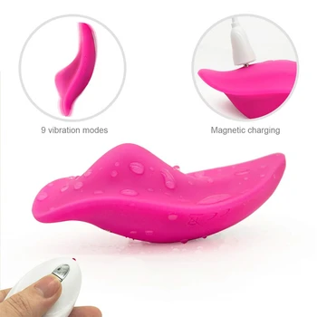Voksen Sex Legetøj til Kvinde Biograf Kontor Usynlige Massage Bullet Kraftig Vibrator Klitoris Stimulator Remote Panties Vibrator, 2