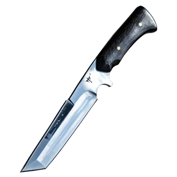 Voltron udendørs overlevelse kniv, høj hårdhed lige kniv, wild wild selvforsvar kniv, bærbare skarpe jungle survival kniv 1