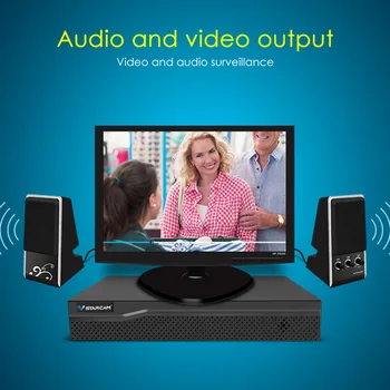 VStarcam HD-8CH NVR Audio input HDMI 9Channel Network Video Recorder til ip Sikkerhed kamera System CCTV-System N8209 0