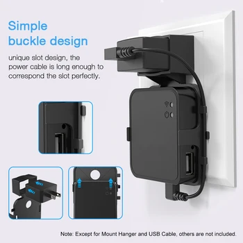 Vægbeslag Kit til Blink XT Kamera Vejrandig 360 Graders Beskyttende Justerbar Anti Glare UV-Kamera sikkerhedssystem 0