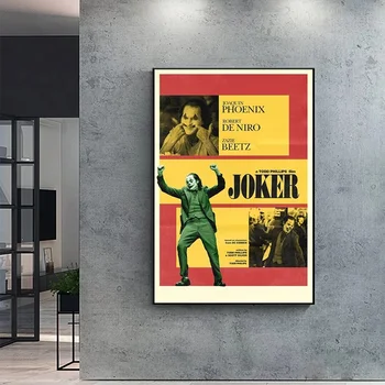 Wall Art Canvas Print Figur Maleri Joker Plakat Billede Til Stuen Home Decor Uden Ramme 1