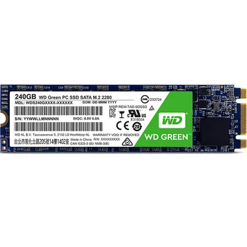 WD-Grøn PC 120GB SSD 240GB 480GB Interne ssd-Harddisken M. 2 SATA 2280 540MB/S 120G 240G for Computer-Bærbar computer 4