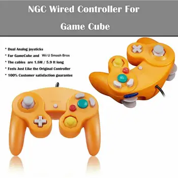 Wired Gamepad Til Nintend GC NGC Til Gamecube-Controller Til Wii og Wiiu Gamecube Til Joystick Joypad Vildt Tilbehør 3
