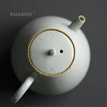 WIZAMONY Græs og Træ Glasur te pot 130ml Keramik Kunst Tay Kinesiske Te-Sæt Porcelæn T Ler Antikke Tekande Drinkware 4
