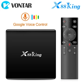 X88 King 4GB 128G Amlogic S922X TV-Boksen Android 9.0 Dobbelte Wifi BT5.0 1000 M 4K GooglePlay Butik Youtube 4K-Set-top-boks Media Player 2