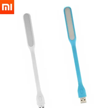 XiaomiOriginal Mijia USB-LED Lys Med kontakt 5 niveauer, lysstyrke USB til Strøm bank til bærbar Notebook Transportabel LED lampe gadget 4
