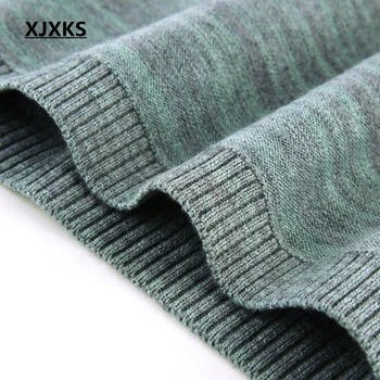 XJXKS Uld Sweater Kvinder Overdimensionerede Strikket Pullover Vintage Åndbar Hule Plus Size Sweater Kvinder Tynd Jumper 5