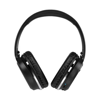 XMXCZKJ Trådløse Bluetooth-Hovedtelefoner Over Ear Aktive Noise Cancelling trådløst Headset med mikrofon til Mobiltelefon/Tablet 3