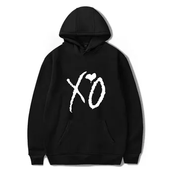 Xo Weeknd 2D Mode Hoodie Kvinder/Mænd med Lange Ærmer Høj Kvalitet Sweatshirt Afslappet Sportstøj Par Street Tøj, Hættetrøje 10300