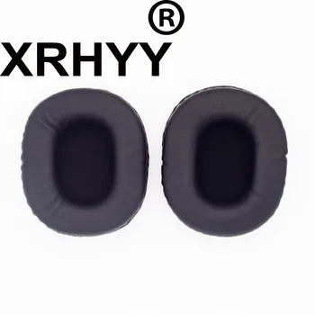 XRHYY Sort Udskiftning Ear Pad Ørepuder, pudebetræk For Audio-Technica M-Serie Hovedtelefoner Med Gratis Rotere Kabel-Klip 3