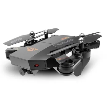XS809HW RC FPV Drone Med Wifi 2MP/0.3 MP Kamera 2,4 G 6-Akset Hovedløs Tilstand Højde Hold,Foldbar RC Quadcopter, med 5in1 Cab 3