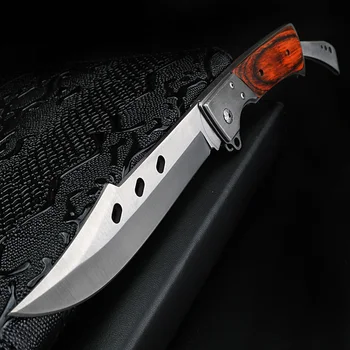 XUAN FENG udendørs folde kniv vilde overlevelse kniv camping taktiske kniv jagt kniv høj hårdhed stål jagt kniv 0