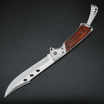 XUAN FENG udendørs folde kniv vilde overlevelse kniv camping taktiske kniv jagt kniv høj hårdhed stål jagt kniv 2
