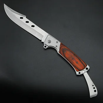 XUAN FENG udendørs folde kniv vilde overlevelse kniv camping taktiske kniv jagt kniv høj hårdhed stål jagt kniv 3