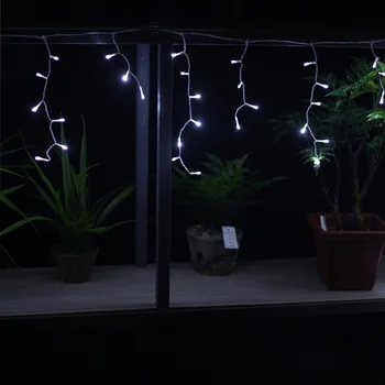 YASENN 300 LED 6M Icicle Lys,String Lys til Fest Have juletræ gårdhave væggen udhæng Soveværelse Udendørs udsmykning 0
