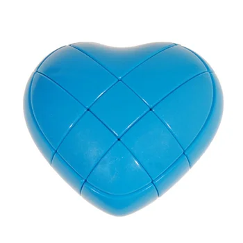 Yongjun 3x3x3 Kærlighed Hjerte Magic Cube Glidende Puslespil Spil Hastighed Twist Cubo Magico Barn Barn Pædagogisk Legetøj Valentine ' s Day Gave 3