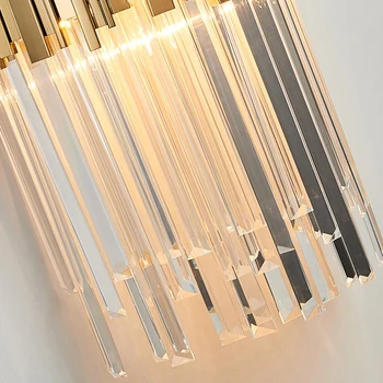 Youlaike Moderne LED-Væg Sconce Lys AC110-240V Kreative Design Guld Kreativ boligindretning, lampe, Seng, Væg-Lampe 1