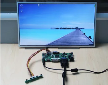 Yqwsyxl Control Board Monitor Kit for LTN173KT02-T01 HDMI+DVI+VGA-LCD-LED-skærm-Controller Board-Driver 5