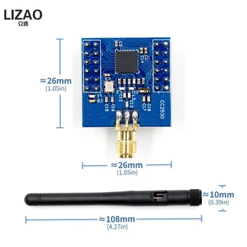 Zigbee CC2530 Zigbee Module UART Trådløse Core Board Development Board CC2530F256 Seriel Port Trådløse Modul 2,4 GHz 10492