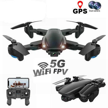 ZLRC Professionel GPS-Drone 4K Med Dual Kamera, Hd 5G WiFi FPV Optisk Flow Sammenklappelig RC Quadcopter Mini Dron VS SG907 0