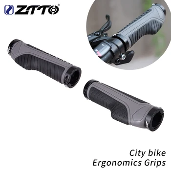 ZTTO 1 Par Bike Cykling Ergonomiske Greb Aflåseligt Greb Anti Slip For at Folde Cykel, Styr 22,2 mm cykelstyr sæt 0